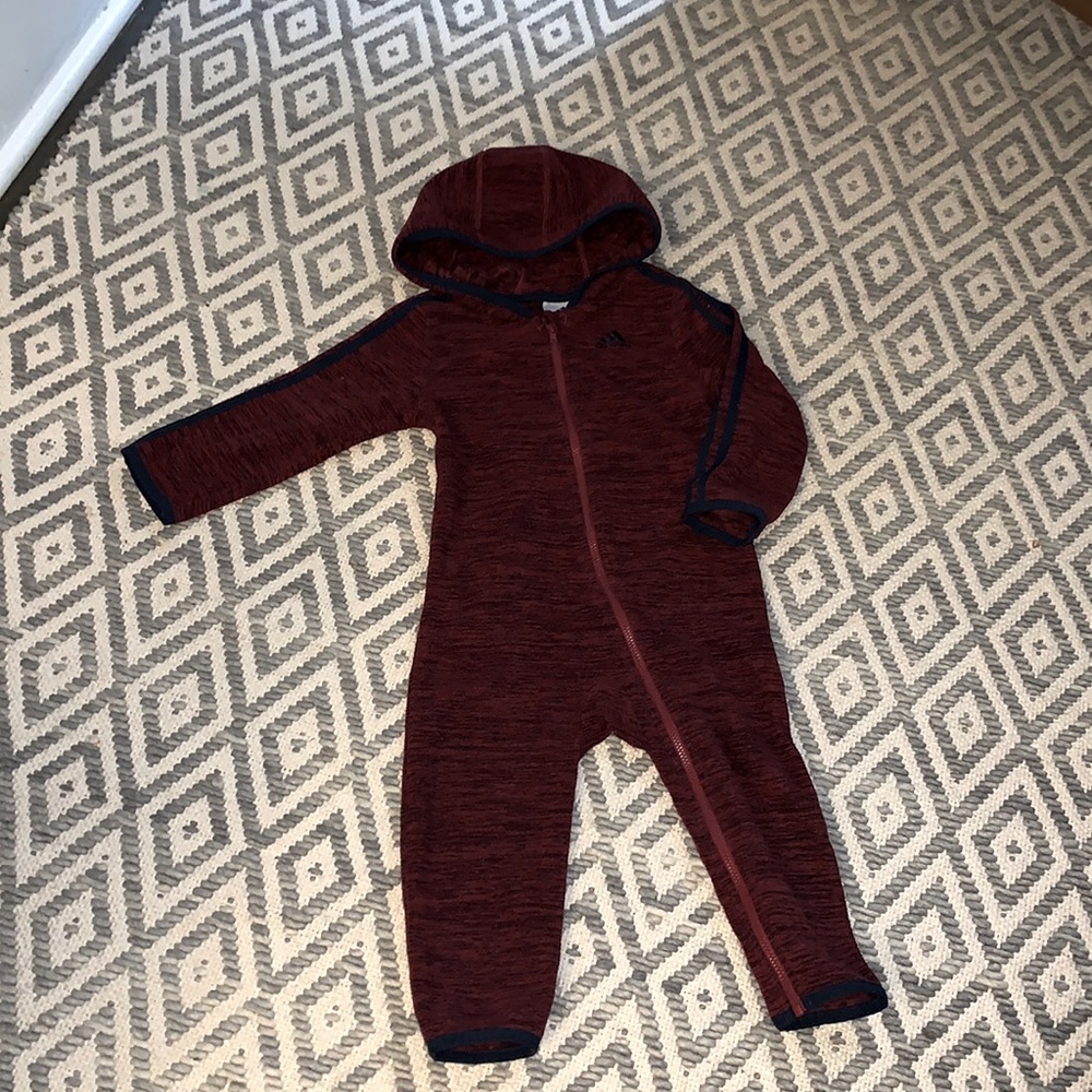 Adidas one pc hooded outfit